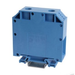 1 Box of 1 - RS PRO Blue Feed Through Terminal Block, 95mm², 1-Level, Cage Clamp Termination
