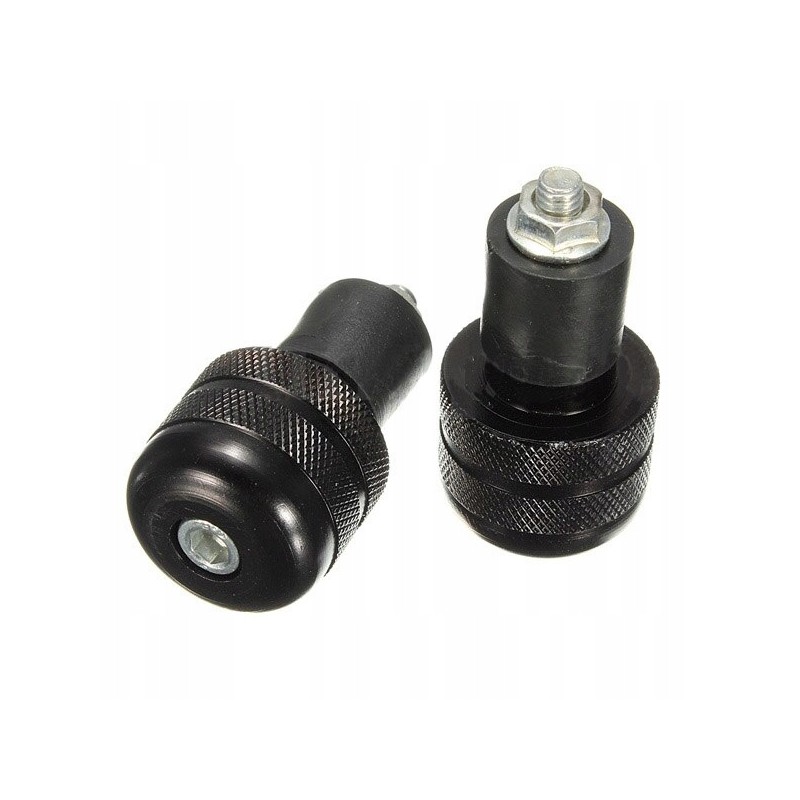 Handlebar ends, motor caps, 2 pcs