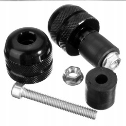 Handlebar ends, motor caps, 2 pcs