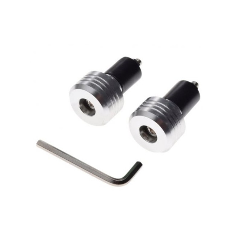 Leoshi grooved handlebar ends