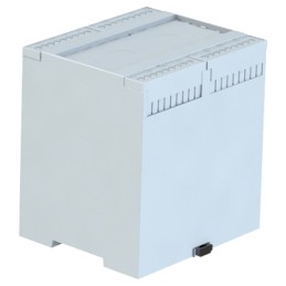 1 pcs - CAMDENBOSS Solid Top Enclosure Type CDIB Series , 114 x 106.2 x 90mm, Polycarbonate DIN Rail Enclosure Kit