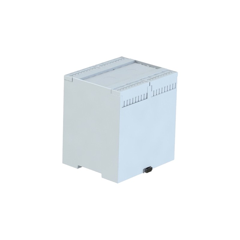 1 pcs - CAMDENBOSS Solid Top Enclosure Type CDIB Series , 114 x 106.2 x 90mm, Polycarbonate DIN Rail Enclosure Kit