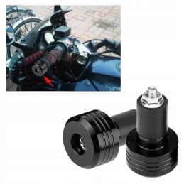 Handlebar ends, motor caps, 2 pcs