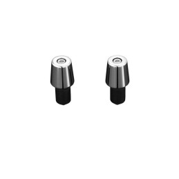 Chrome handlebar weight ends 25 4mm inch