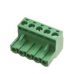 150 pcs - RS PRO 5.08mm Pitch 5 Way Pluggable Terminal Block, Plug, Free Hanging (In Line)