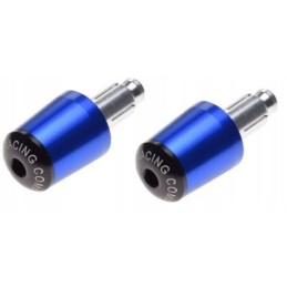 Universal handlebar weight ends, 5 colors