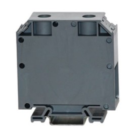 1 Box of 1 - RS PRO Grey Feed Through Terminal Block, 95mm², 1-Level, Cage Clamp Termination