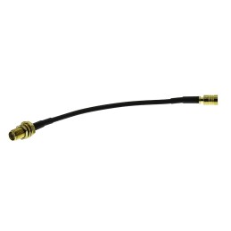 1 pcs - RF Solutions Female SMA to Female SMB Coaxial Cable, 100mm, RG174/U Coaxial, Terminated