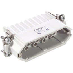 1 pcs - Epic Contact Heavy Duty Power Connector Insert, 10A, Male to Female, H-D Series, 26 Contacts