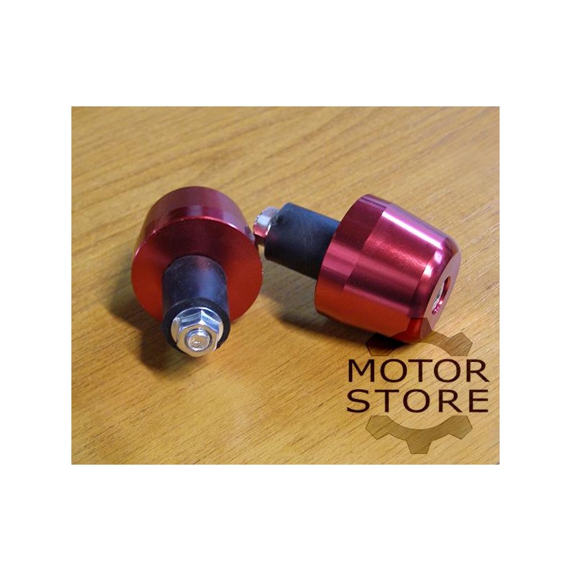 Handlebar weight ends, aluminum cone, 55g