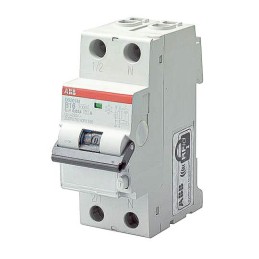 1 pcs - ABB RCBO, 10A Current Rating, 1P Poles, Type C