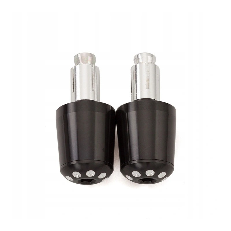 Aluminum handlebar ends, weight caps, 2 pcs