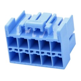 150 pcs - JST, PSI Male Connector Housing, 4mm Pitch, 10 Way, 2 Row