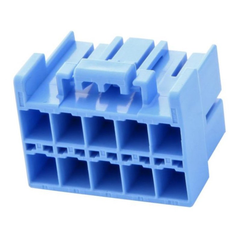 150 pcs - JST, PSI Male Connector Housing, 4mm Pitch, 10 Way, 2 Row