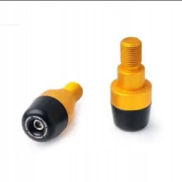 Womet Yamaha handlebar end weights gold