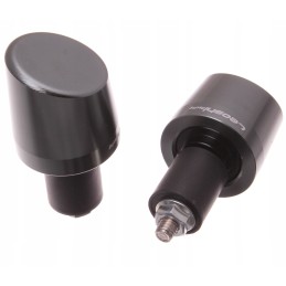 Motorcycle handlebar ends, anthracite