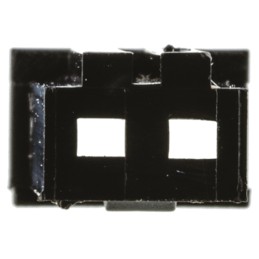 1500 pcs - TE Connectivity, AMPMODU MOD II Female Connector Housing, 2.54mm Pitch, 2 Way, 1 Row