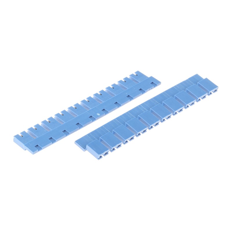 1500 pcs - TE Connectivity, AMPMODU Shunt Female Straight Blue Open Top 2 Way 1 Row 2.54mm Pitch