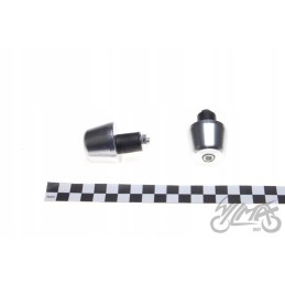 Handlebar end 05 36mm silver