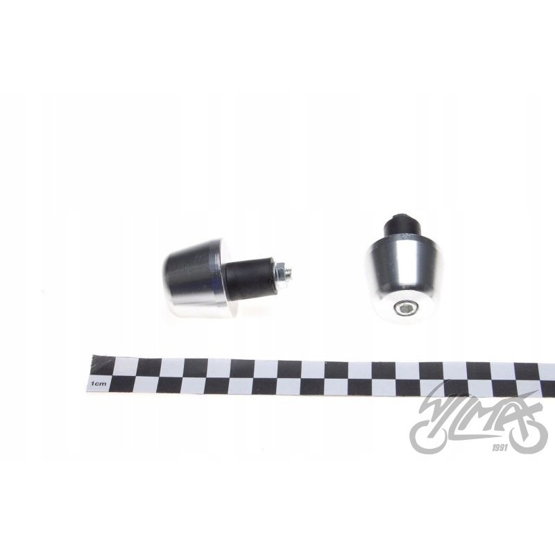 Handlebar end 05 36mm silver