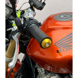 Handlebar weights, handlebar ends, shifters