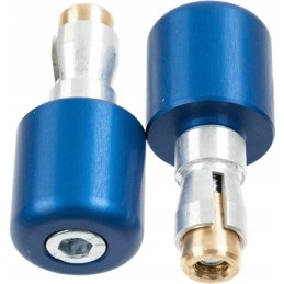 Trw Lucas aluminum handlebar weights Trw blue