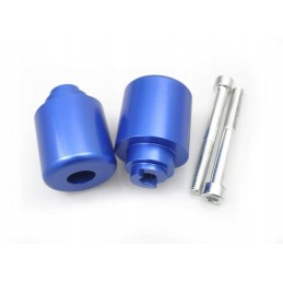 Blue handlebar ends honda cbr rr vfr
