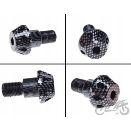 Carbon handlebar end m16x1 5 grade II