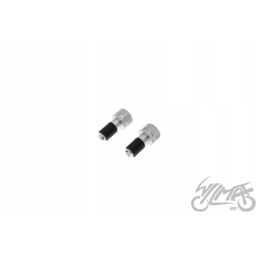 Handlebar end 15 26mm aluminum, chrome, grooved