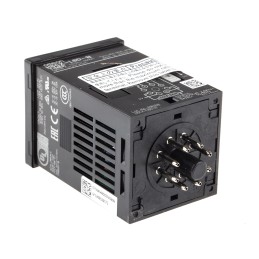 1 pcs - Omron H5CX Series Panel Mount Timer Relay, 12 - 24V ac/dc, 1-Contact, 0.001 s - 9999h