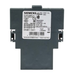1 pcs - Siemens Auxiliary Contact, 2 Contact, 1NC + 1NO, Snap-On, Sirius Innovation