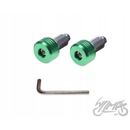 Green handlebar tip