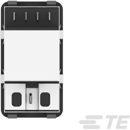 16 pcs - TE Connectivity 10A, 115 V ac, 230 V ac Snap-In IEC Inlet Filter PS0S0DS3B, Faston