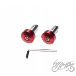 Red handlebar tip
