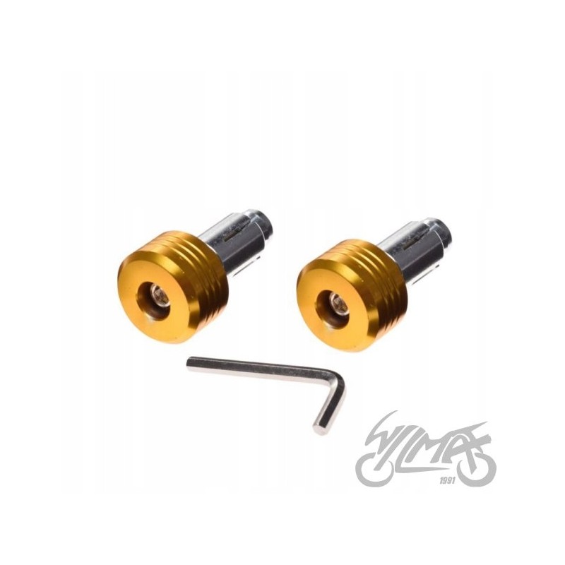 Gold handlebar end