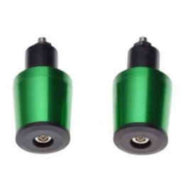 The handlebar ends of the 17 mm weight are green