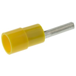 50 pcs - Phoenix Contact, C-PCI 6/2.7 Insulated, Tin Crimp Pin Connector, 4mm² to 6mm², 2.7mm Pin Diameter, 13.5mm Pin Length,