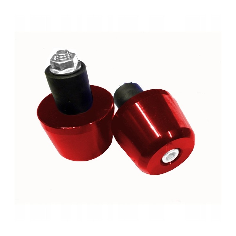 Handlebar weight ends 05 36 mm red