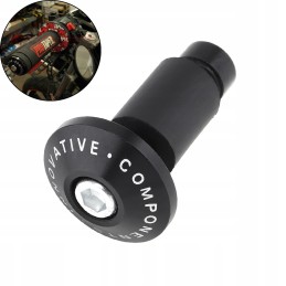 CNC aluminum handlebar ends, weight caps, 2 pcs