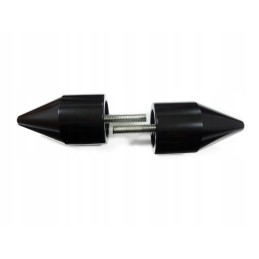 Sharp black handlebar ends for Suzuki GSXR