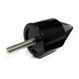 Sharp black handlebar ends for Suzuki GSXR