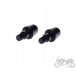 Black handlebar end for Yamaha M16x1 5