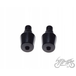 Black handlebar end for Yamaha M16x1 5