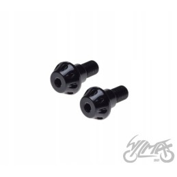 Black handlebar end for Yamaha M16x1 5