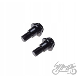 Black handlebar end for Yamaha M16x1 5