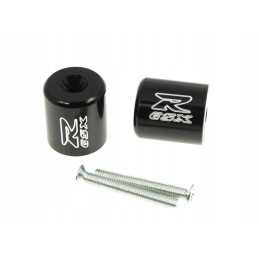 Black suzuki gsxr 8678 handlebar ends