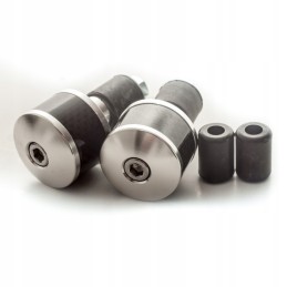 Accel steering weights, silver