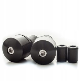 Accel steering weights, black