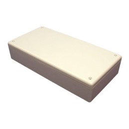 1 pcs - Hammond 1599 Series Grey Flame Retardant ABS Enclosure, IP54, Grey Lid, 220 x 110 x 44mm