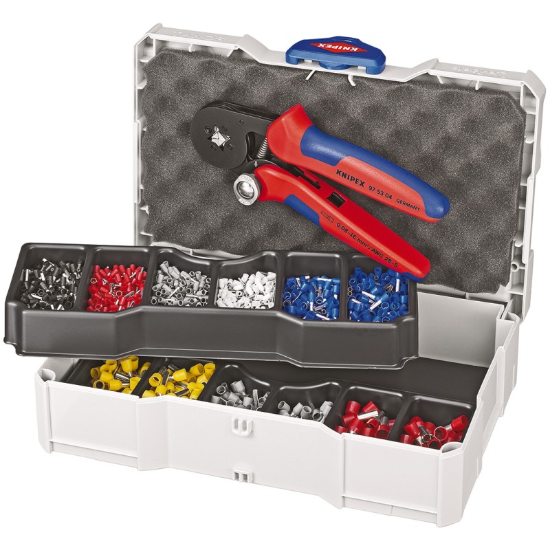 1 pcs - Knipex Crimp Assortment Kit Crimp Crimp terminal Kit